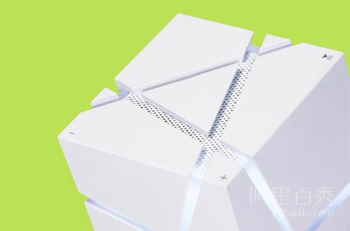EDGE建筑美学蓝牙音箱 锋芒毕现--阿里百秀 EDGE建筑美学蓝牙音箱 锋芒毕现--阿里百秀