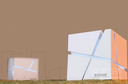 EDGE建筑美学蓝牙音箱 锋芒毕现--阿里百秀 EDGE建筑美学蓝牙音箱 锋芒毕现--阿里百秀